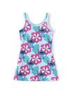 Vestido Disney Lilo & Stitch Toddler Girl com estampa havaiana 5-6Y