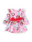 Vestido Disney Minnie Mouse Mickey Mouse para menina 2T rosa