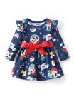 Vestido Disney Minnie Mouse Mickey Mouse para menina 3T azul
