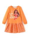 Vestido Disney Princess Moana para menina de 4 a 5 anos