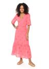 Vestido doce drama cor floral