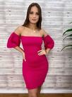Vestido Elastex manga tif