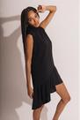 Vestido Eleganza - Elegância Italiana com Modelagem Mullet e Babados