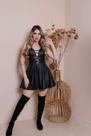 Vestido em courinho TAM M