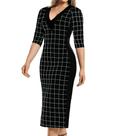 Vestido em malha crepe Vestido em malha crepe