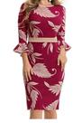 Vestido em malha crepe Vestido em malha crepe