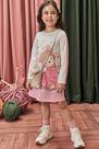 Vestido em Malha Fresh Acompalha Bolsa Kukiê Infantil Menina