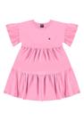 Vestido em Meia Malha Infantil Bee Loop
