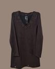 Vestido em Suede Marron Feeling