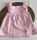 Vestido em suedine Tileesul feminino rosa TAM 6/9