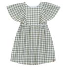 Vestido em Tecido Plano Xadrez - Nini Bambini