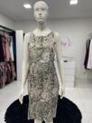 Vestido estampa de onça