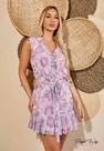 Vestido Estampa Exclusiva Soltinho Curto Perfect Way - P Veste 36/38