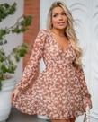 Vestido estampado alma