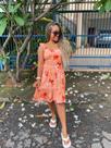 Vestido Estampado Feminino