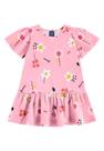 Vestido Estampado Infantil Bee Loop