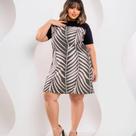 Vestido estampado M ao GG
