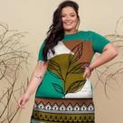 Vestido estampado M ao GG