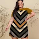 Vestido estampado M ao GG