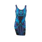 Vestido estampado ontop azul