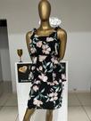 Vestido Estampado Saia Duas Maria - Veste 38/40 Outlet Vida Fashion