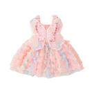 Vestido Estilo Princesa Para Bebê Menina, Roupas Com Suspensório De Borboleta Para 9 Meses a 3 Anos