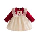 Vestido Estilo Princesa Para Menina Com Laço Doce, Roupas Infantis Para Festas De Outono E Natal, Vestido Estilo Princesa Para Menina Com Laço Doce, Roupas Infantis Para Festas De Outono E Natal,
