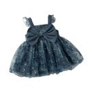 Vestido Estilo Princesa Para Meninas De 9 Meses a 4 Anos, Roupas Infantis De Verão Com Laço Para