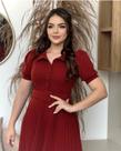 Vestido Evangélico Feminino Gode Plissado Princessa Cinto Barato Atacado Vestido Evangélico Feminino Gode Plissado Princessa Cinto Barato Atacado