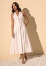 Vestido Evasê Com Decote Em V E Zíper Lateral Da Lez a Lez