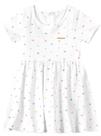 Vestido Evasê Corações Off White Carinhoso 3