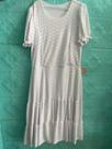 Vestido exg cor branco tamanho plus -Tamanho XG