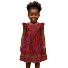 Vestido Fábula Chita Nina Violeta Verão
