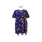 Vestido Fábula Inverno Malha Céu do Deserto Azul
