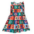 Vestido Fábula Lua Astral Rosa Inverno