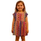 Vestido Fábula Malha Listra Balita Coolors Verão