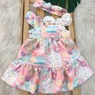 Vestido/Faixa de Cabelo Fem. Vestido/Faixa de Cabelo Fem.