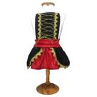 Vestido Fantasia com Estampa Piratinha Elizabeth P Vestido Fantasia com Estampa Piratinha Elizabeth P