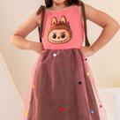 Vestido Fantasia Labubu Vestido Fantasia Labubu