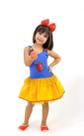 Vestido Fantasia Mini Branca De Neve 012 - Anjo Fantasias
