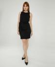 Vestido Feminino Canelado Amarração Marisa-72004