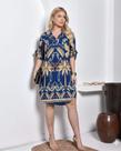 Vestido Feminino Chemise Camisão Estampado Fresquinho Praia Promoção -