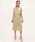 Vestido Feminino Chemise Midi Animal Print Marisa-55010