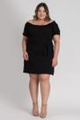 Vestido Feminino Ciganinha Plus Size Visco Amarração - Serena