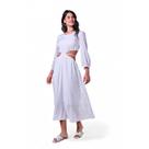 Vestido Feminino Comprido Alça