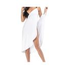Vestido Feminino De Cor Sólida, Saída De Praia, Biquíni, Sarong, Moda Praia De Verão