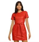 Vestido Feminino em Couro Jéssica