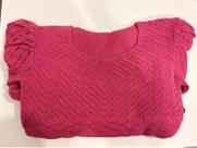 Vestido Feminino Em Trico Modal Midi Longuete Meia Manga Vazada Detalhado -