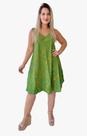 Vestido Feminino Indiano Seda Premium Regata Cod 122
