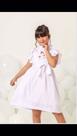 Vestido feminino infantil branco